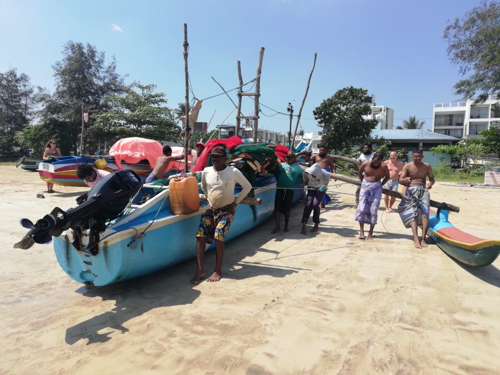 spiaggia Sri Lanka weligama